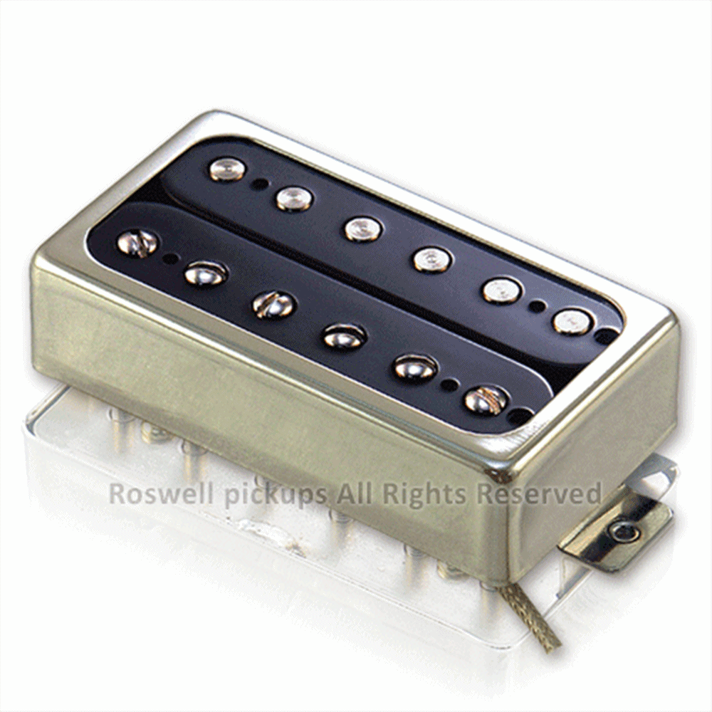 Open Covered Type Humbucker / Alnico 5 – Roswell Pickups