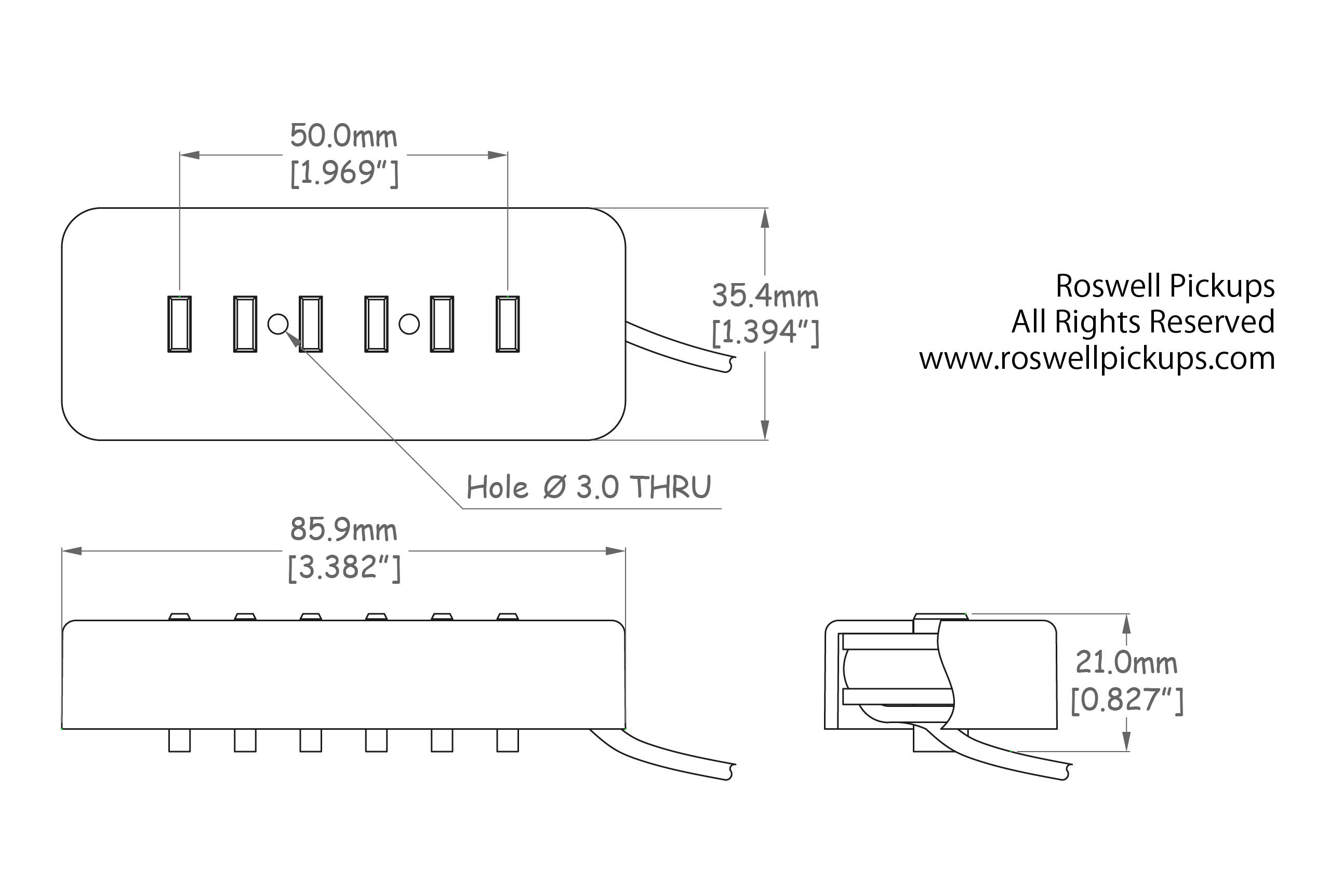 P-90 Staple Pickup