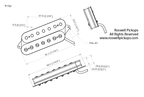 Fanned deals fret pickups