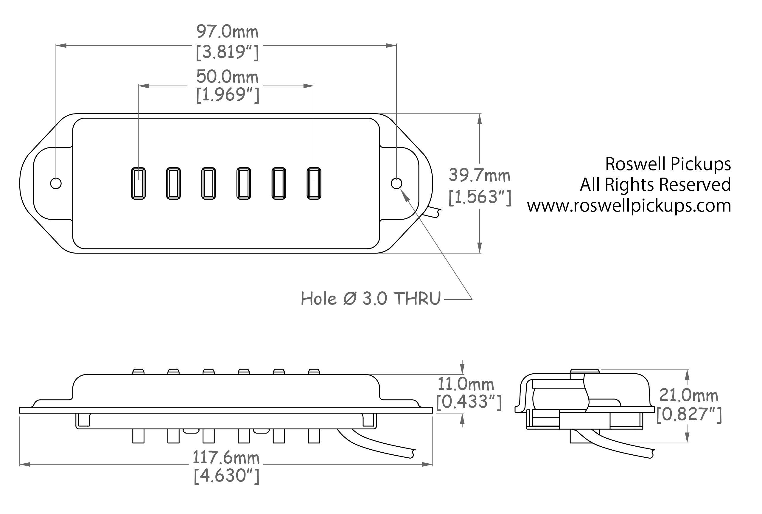 P-90 Staple Pickup