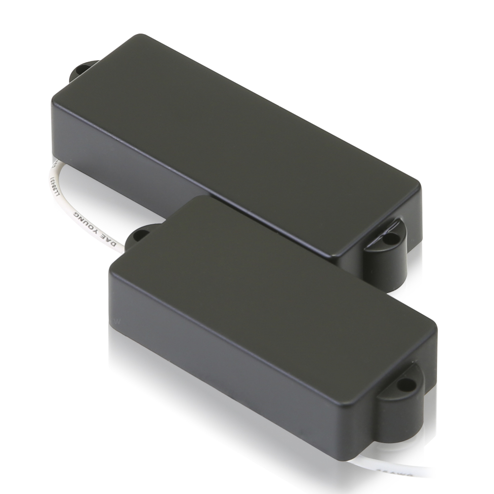 EMG 40DC Active Ceramic 5-String Bass Pickup - Black, Humbucker With Solderless Wiring